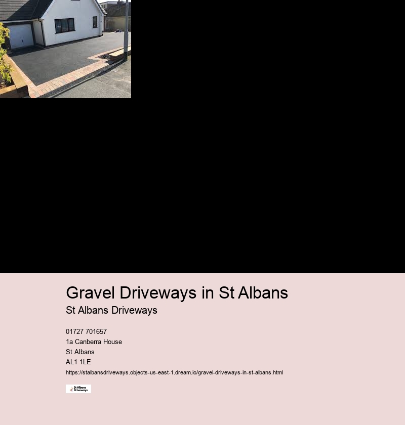 Gravel Driveways in St Albans